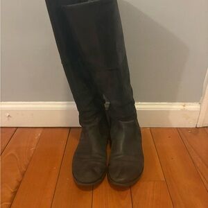 Isaac Mizrahi Black Heeled Boots